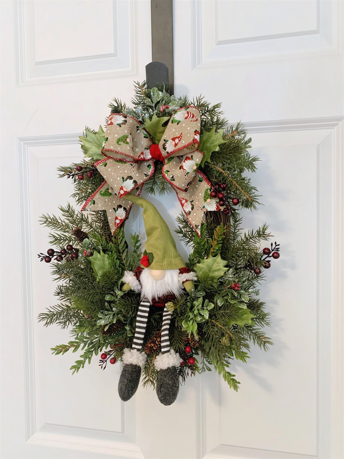 Gnome Wreath for Christmas