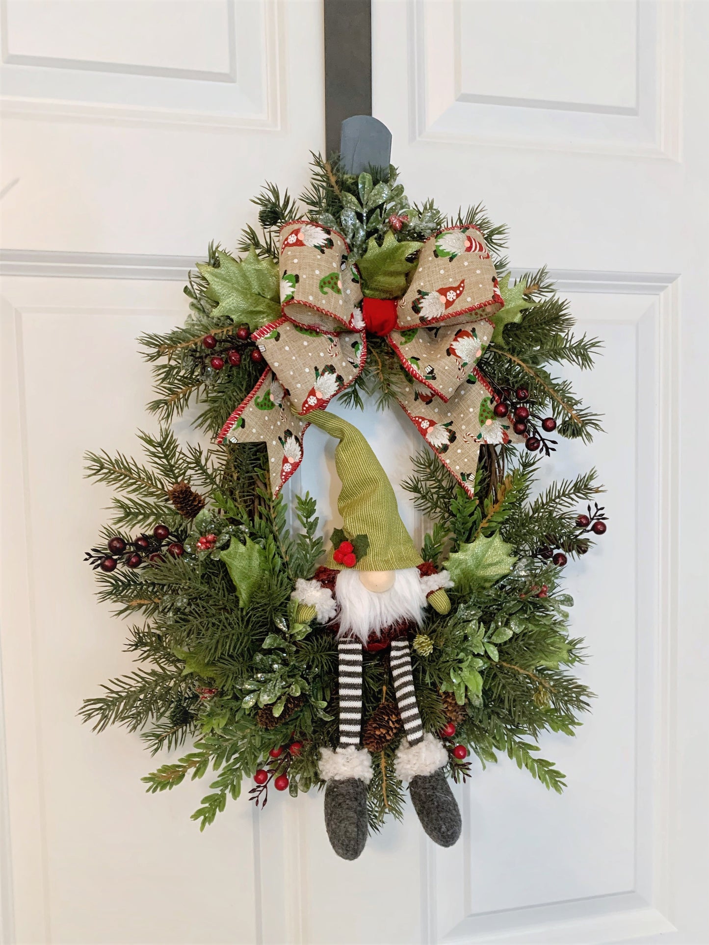 Gnome Wreath for Christmas