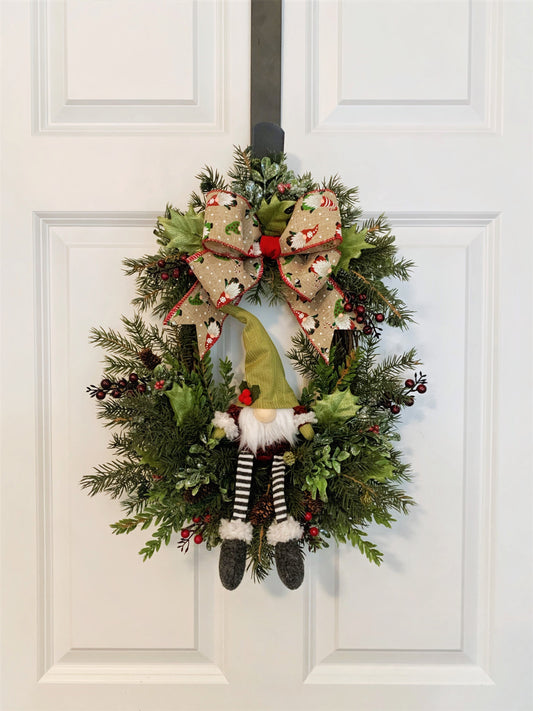 Gnome Wreath for Christmas